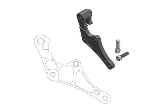 17020143, Moto Master Adapter für 320mm