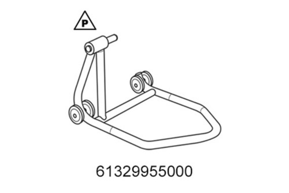 61329955000, Hinterradhebevorrichtung