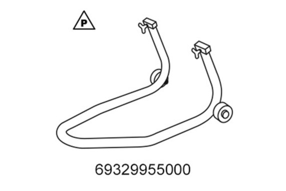 69329955000, Hinterradhebevorrichtung