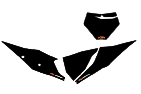 7970898800030, Startnummernfelder schwarz