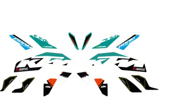 93008999000, Grafik Set "RACE"