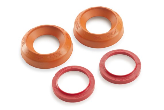 A46010917000C1 | Factory-Radlager-Schutzkappenkit | EXC & SX Modelle | hinten | orange