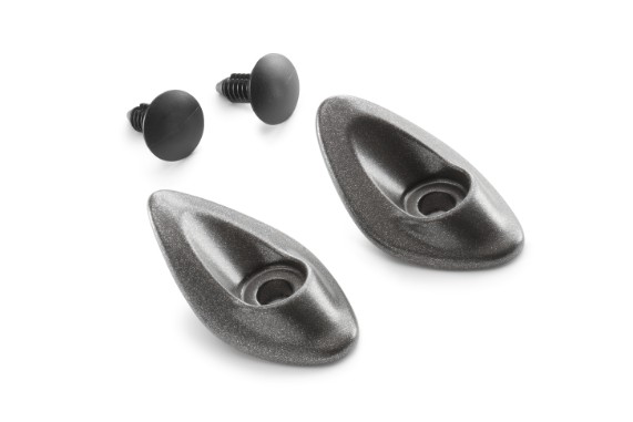 Abdeckung Sozius Fussrasten | 1290/1390  SuperDuke R | grau