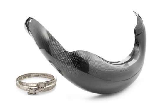 Auspuffbirnenschutz | Karbon | SX 250 & 300 2023