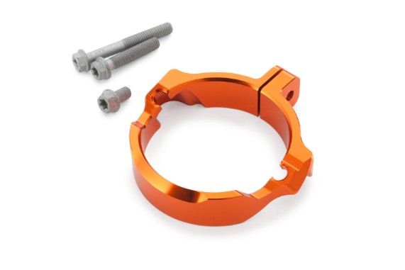Auspuffflanschschutz | EXC 2-Takt | orange