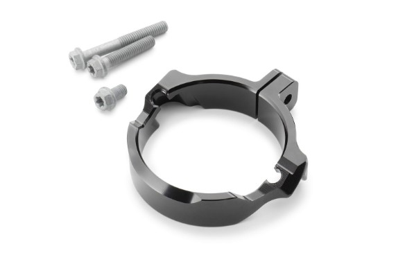 Auspuffflanschschutz | EXC 2-Takt | schwarz