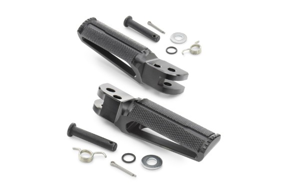 CNC Aluminium Fußrastenset vorne | 125 & 390 Duke ab 2024