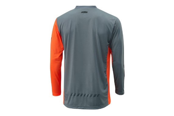 Enduro & Motocross Jersey | POUNCE SHIRT | grau | hinten