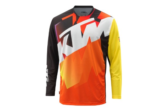 Enduro & Motocross Jersey | POUNCE SHIRT | orange | vorne