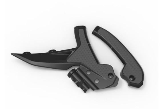 Factory Racing-Rahmenschutzset SX 2023 schwarz