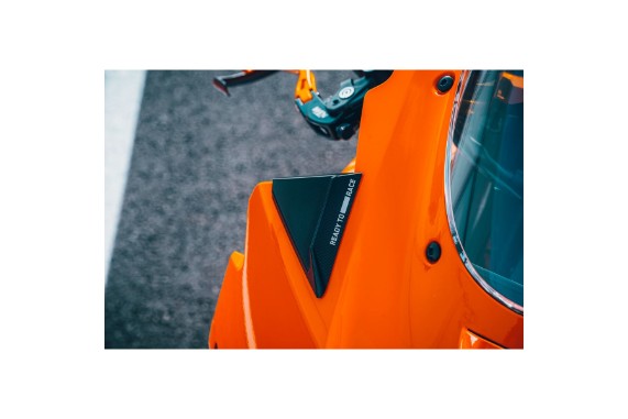 KTM 990 RC R Spiegelabdeckung Ansicht oben | klare Linienführung | PowerParts
