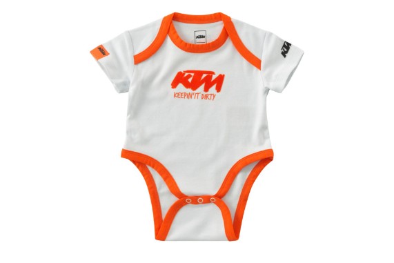 KTM Baby Body Set | weiß | vorne