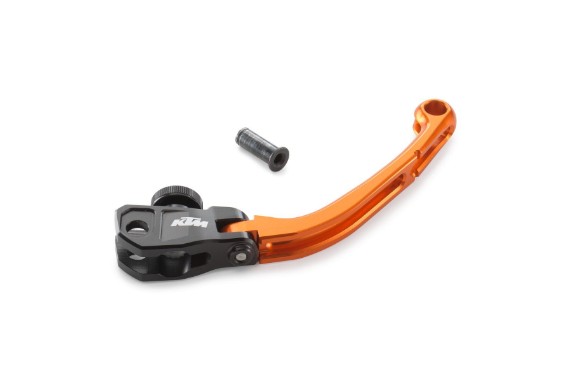 KTM Bremshebel Detailansicht | CNC-gefrästes Aluminium