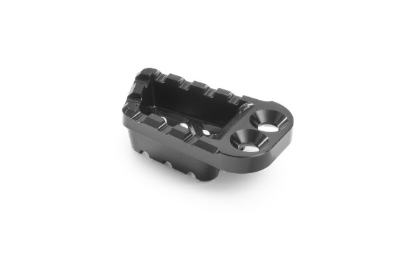 KTM Factory Racing Bremshebelauflage | Schwarz eloxiert | CNC-gefrästes Aluminium | KTM 