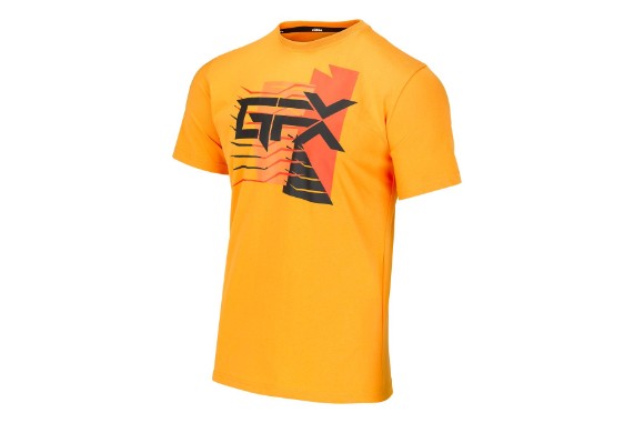 KTM GFX T-SHIRT Gelb Rückseite | Clean Lifestyle Look