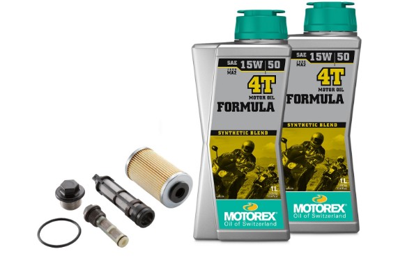 KTM Ölfilterkit | 390 Duke RC Adventure | Mit 2L MOTOREX Formula