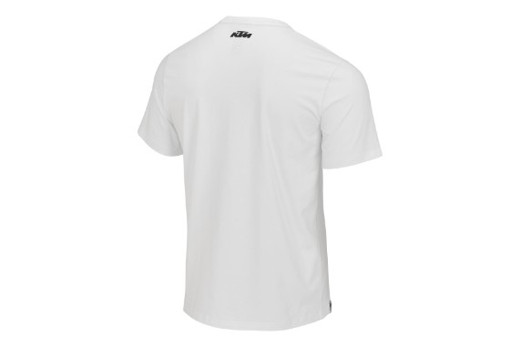 KTM Orange Bleeder Tee Rücken | Freizeit-Shirt mit KTM Style