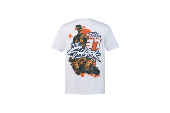 KTM Red Bull Racing Team Pedro Acosta 37 T Shirt Rückenansicht