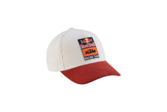 KTM Red Bull Sunset Cap Schräg rechts | Cord-Cap mit Team-Branding