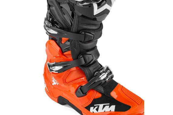 KTM TECH 7 MX Boots Seite | Premium-Offroad-Stiefel mit Schnallen-System