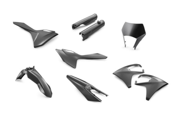 Kunststoffteilekit | EC Modelle ab 24 | schwarz