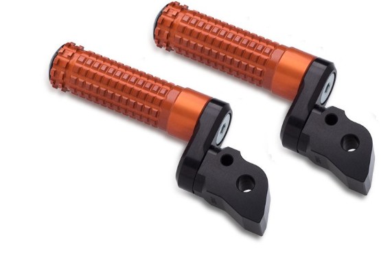 Mizu Race Fussraste | KTM Adventure, Enduro & SMC-R | orange | 22mm