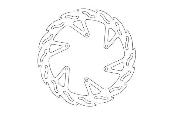 Moto Master Flame Bremsscheibe | hinten | 1050, 1090, 1190 & 1290 Adventure