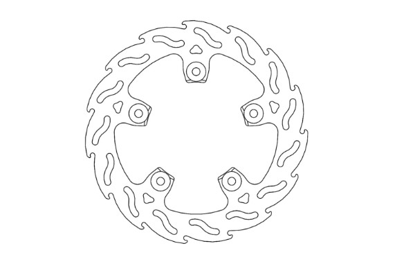 Moto Master Flame Bremsscheibe | hinten 690, 790 & 890 Duke