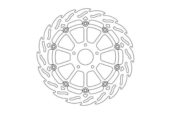 Moto Master Flame Bremsscheibe | vorne | 690 Duke ab 2012
