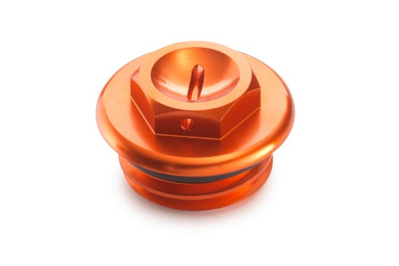 Öleinfüllschraube | CNC-gefräst | KTM PowerParts | Eloxal