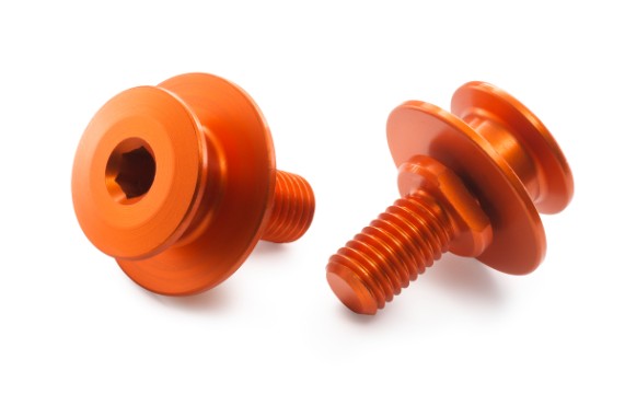 Orange Ausführung | KTM Paddock Stand Adapter Bobbins