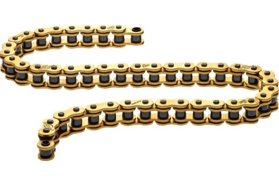 Regina HPE Antriebskette | Gold Finish | Wartungsfrei | 520 Teilung