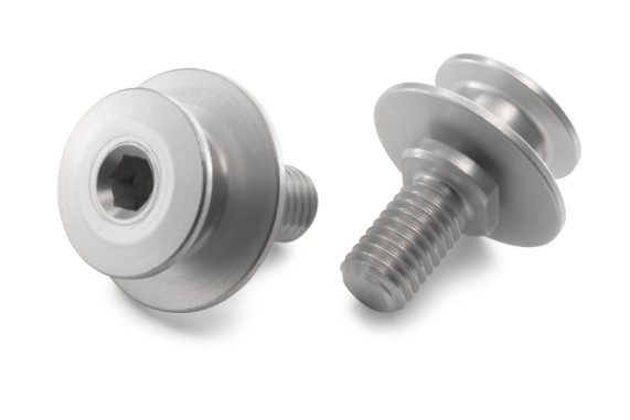 Silber Ausführung | KTM Aufnahmeadapter Hinterradheber CNC