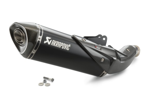 Sport Schalldämpfer | Akrapovic | "Slip-on Line" | 790 & 890 Duke | schwarz