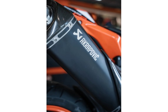 Sport Schalldämpfer | Akrapovic | "Slip-on Line" | 790 & 890 Duke | schwarz
