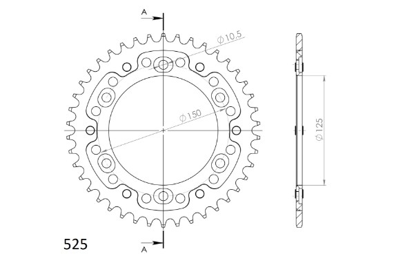 Stealth Kettenrad | 950 bis 1290 Adventure