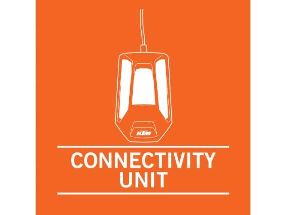 Digitale Dominanz: Die optionale Connectivity Unit der KTM 350 SX-F 2026 für volle Kontrolle über dein Setup via KTMconnect App