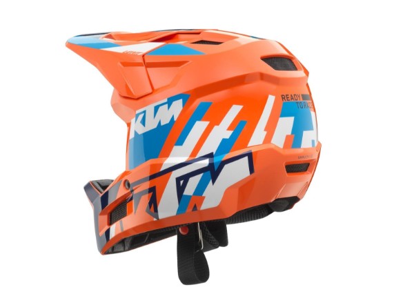 Kinder Motocross & Enduro Offroad-Helm | Kids Gravitx EDrive Helmet | 2023 | Hinten