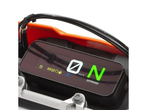 KTM 125 ENDURO R - TFT-Display mit Konnektivität