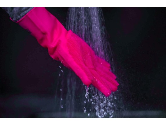 Muc-Off Deep Scrubber Gloves sind einfach zu reinigen