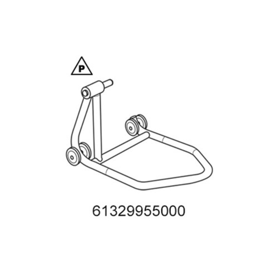 61329955000, Hinterradhebevorrichtung