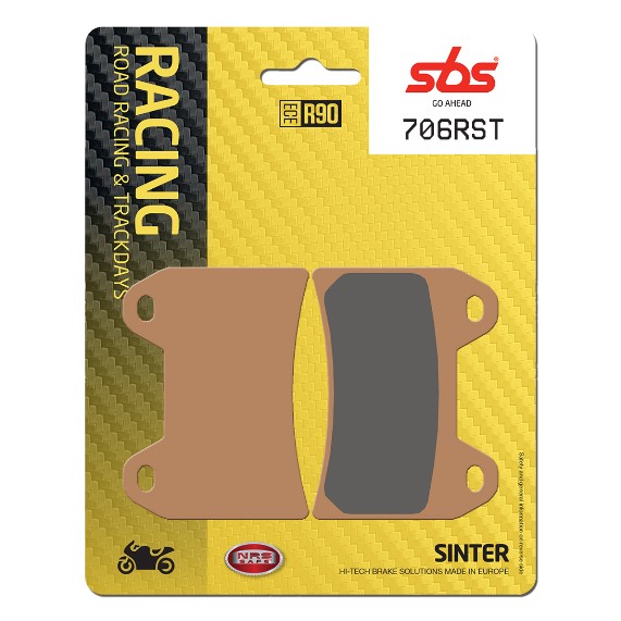 65670613, Bremsbelag SBS 706RST Road Racing