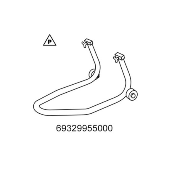 69329955000, Hinterradhebevorrichtung