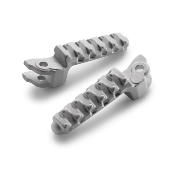 9010394004401S, FUSSRASTEN-SET SILBER
