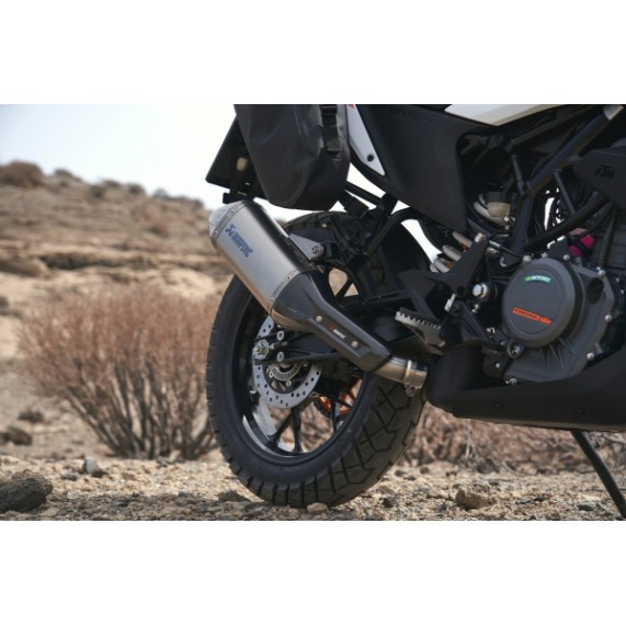 Akrapovic 390 Adventure Slip On Sport Schalldämpfer mit ABE