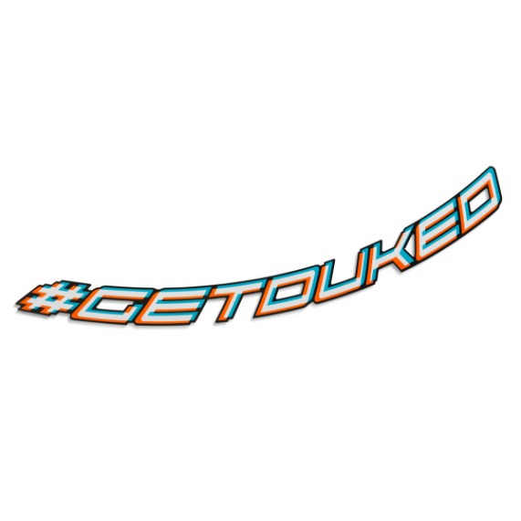 Felgenaufkleber #getduked