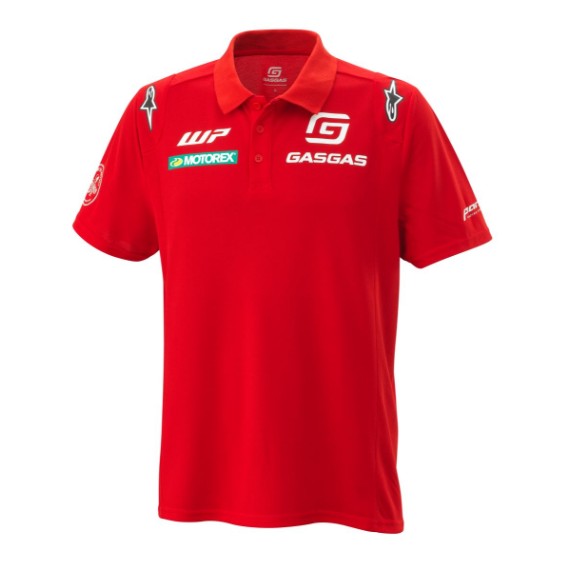 GASGAS Team Polo | Klassisches Poloshirt aus Piqué-Qualität