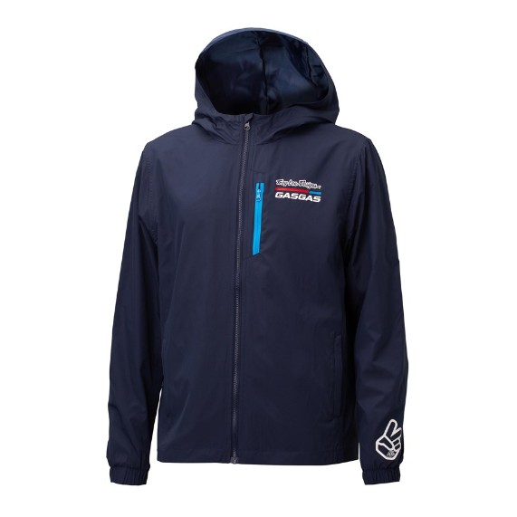 GASGAS TLD Windbreaker Navy | Freizeitjacke für Alltag und Outdoor