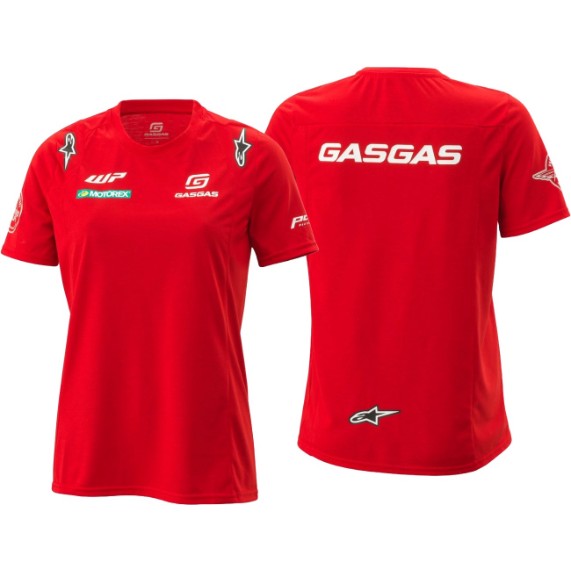 GASGAS Women Team Tee - Sportliches und pflegeleichtes Damen-T-Shirt