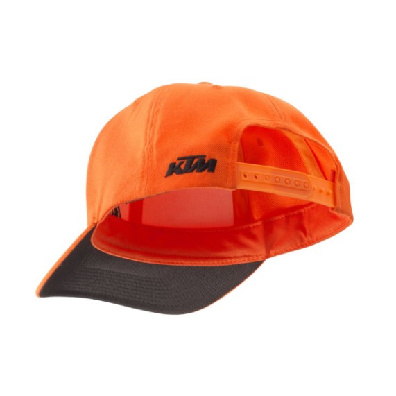 Kappe | RACING CAP | orange | hinten